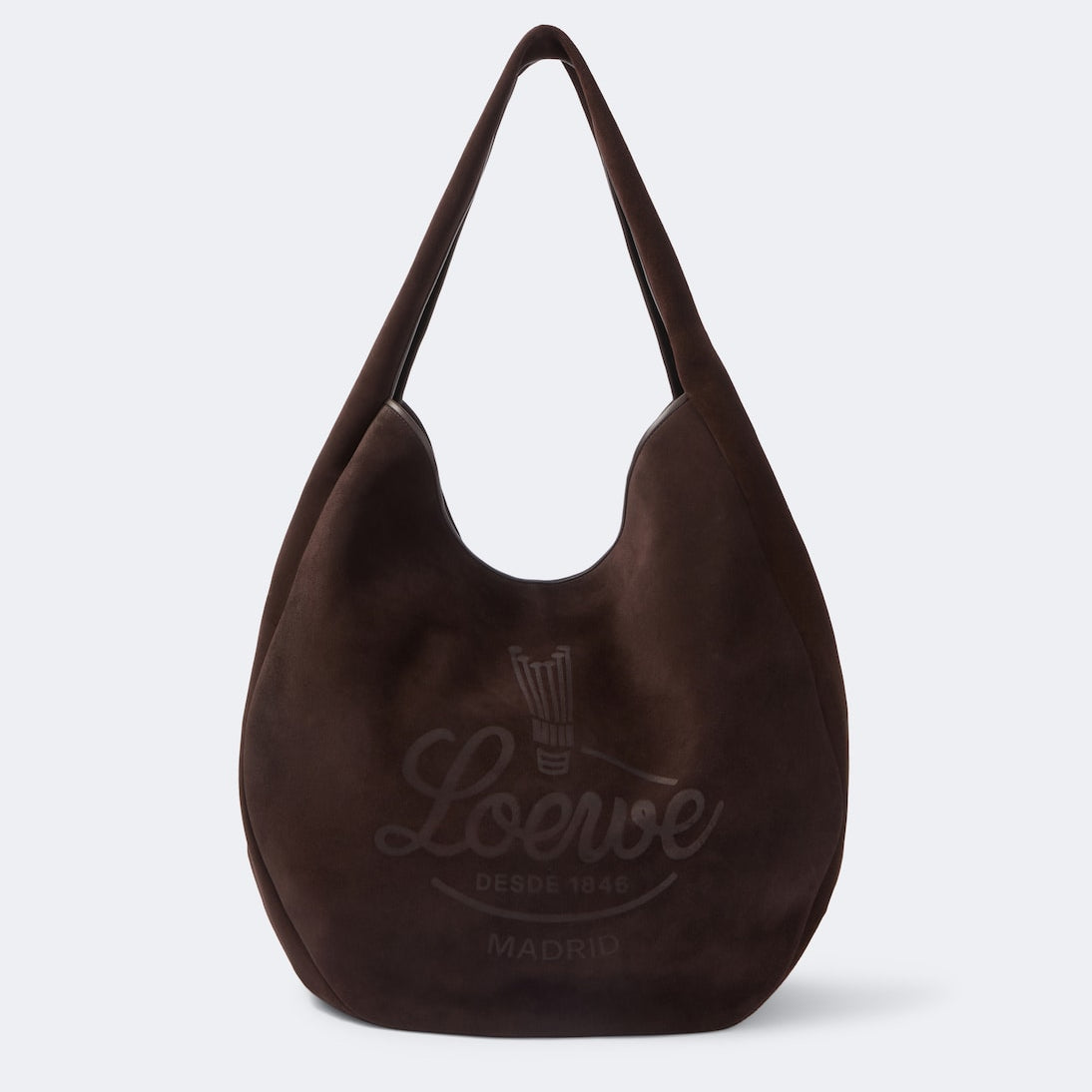 Loewe - Roomy suede shoulder bag