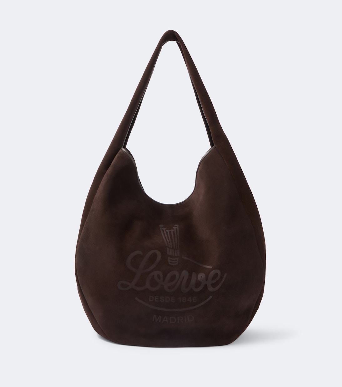 Loewe - Roomy suede shoulder bag