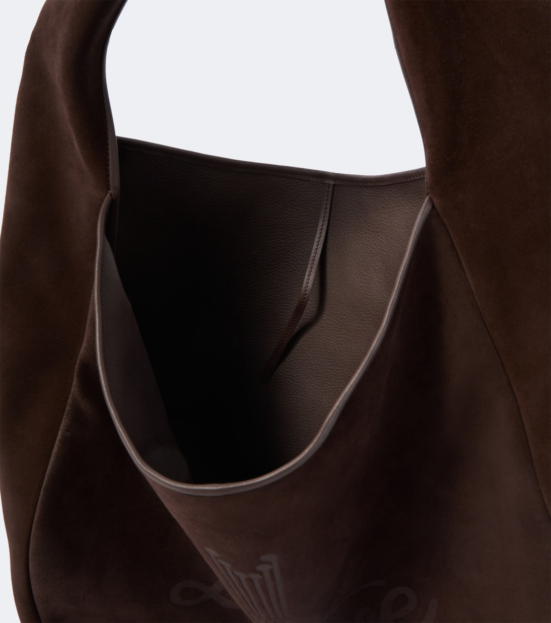 Loewe - Roomy suede shoulder bag