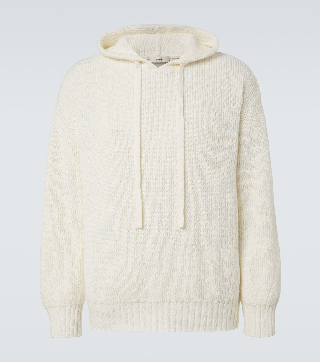 Commas - Knitted cotton hoodie