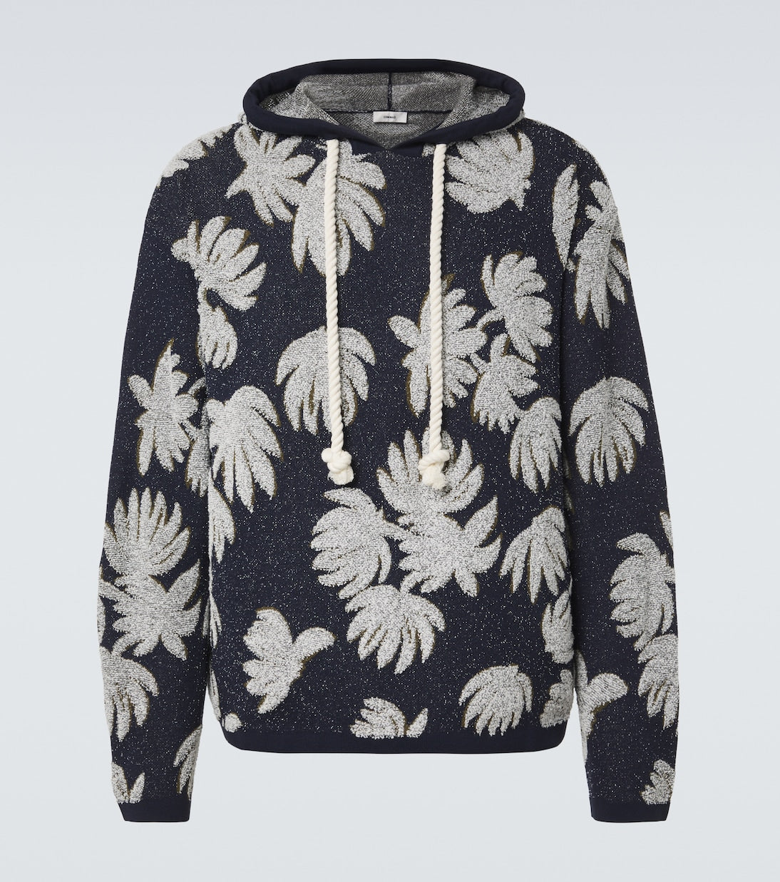 Commas - Jacquard terry hoodie