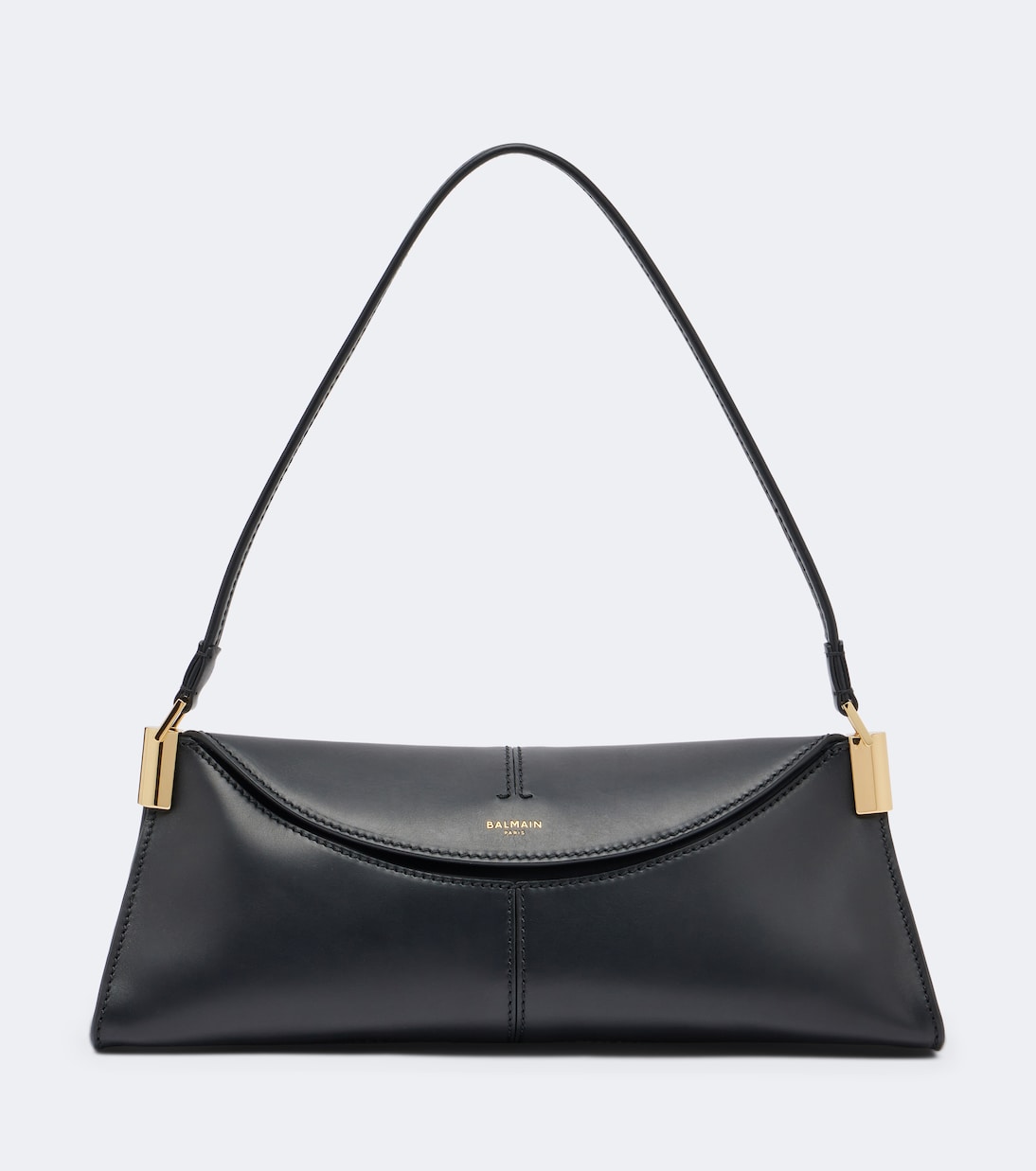 Balmain - 64-83 Small leather shoulder bag