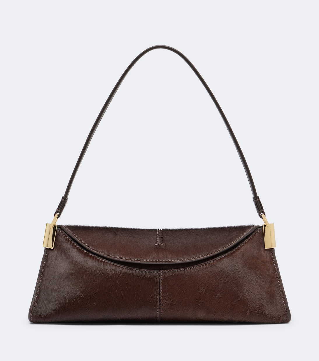 Balmain - 64-83 Small calf hair shoulder bag
