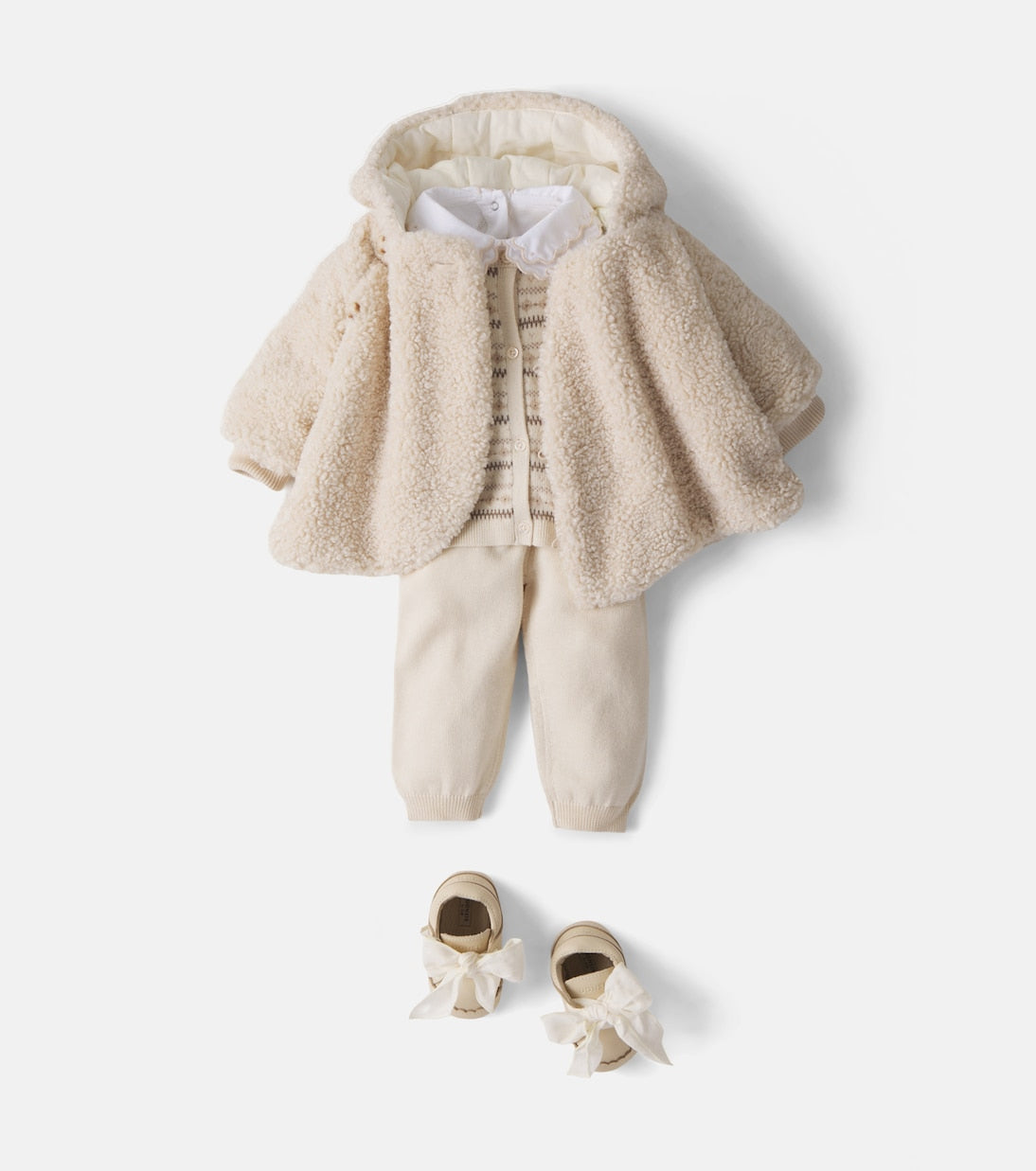 Bonpoint - Baby Thala hooded teddy jacket