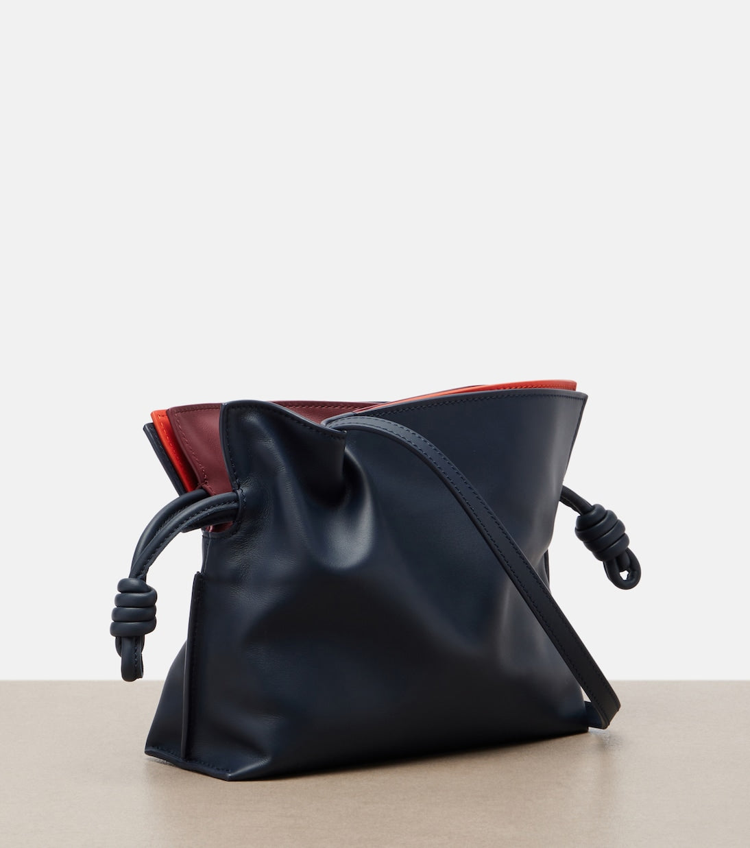 Loewe - Flamenco Mini layered leather clutch