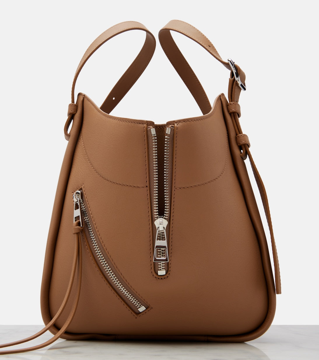 Loewe - Hammock Flip Medium leather top-handle bag