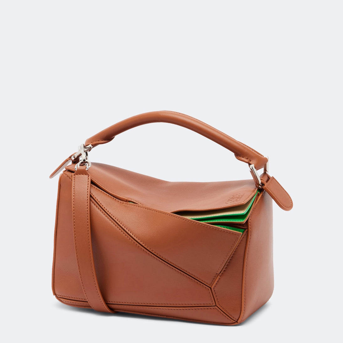 Loewe - Puzzle Small layered top-handle bag