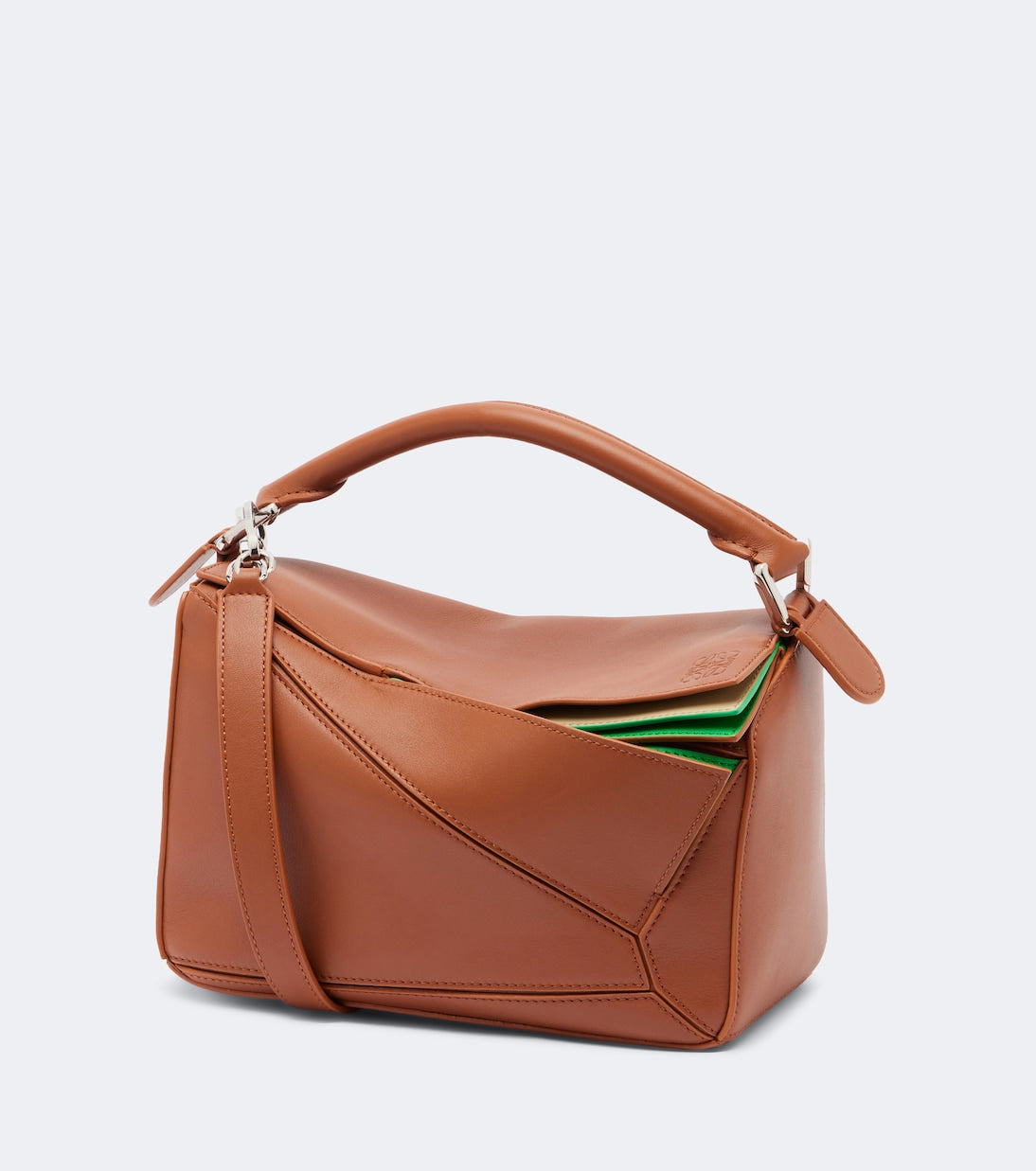 Loewe - Puzzle Small layered top-handle bag