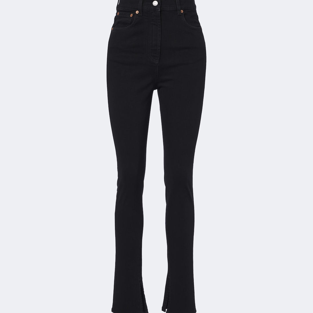 Balmain - High-rise slim jeans