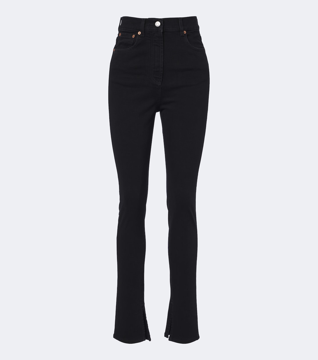 Balmain - High-rise slim jeans