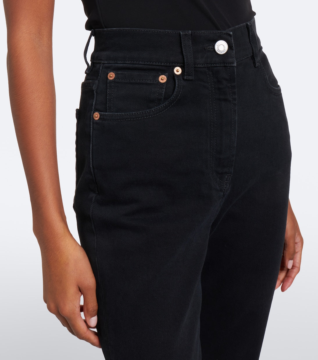 Balmain - High-rise slim jeans