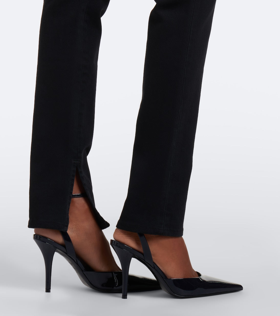 Balmain - High-rise slim jeans