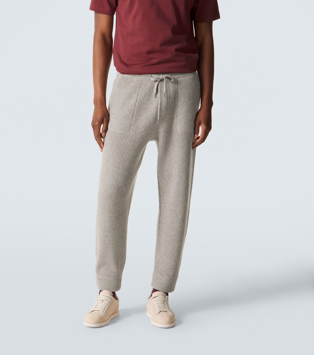 Brunello Cucinelli - Ribbed-knit cashmere sweatpants