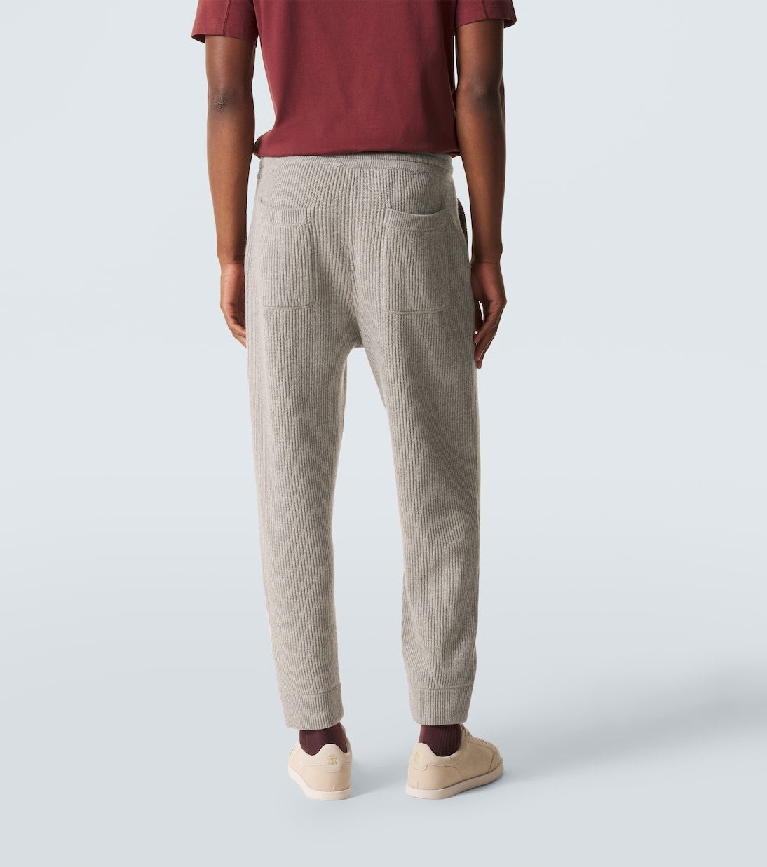 Brunello Cucinelli - Ribbed-knit cashmere sweatpants