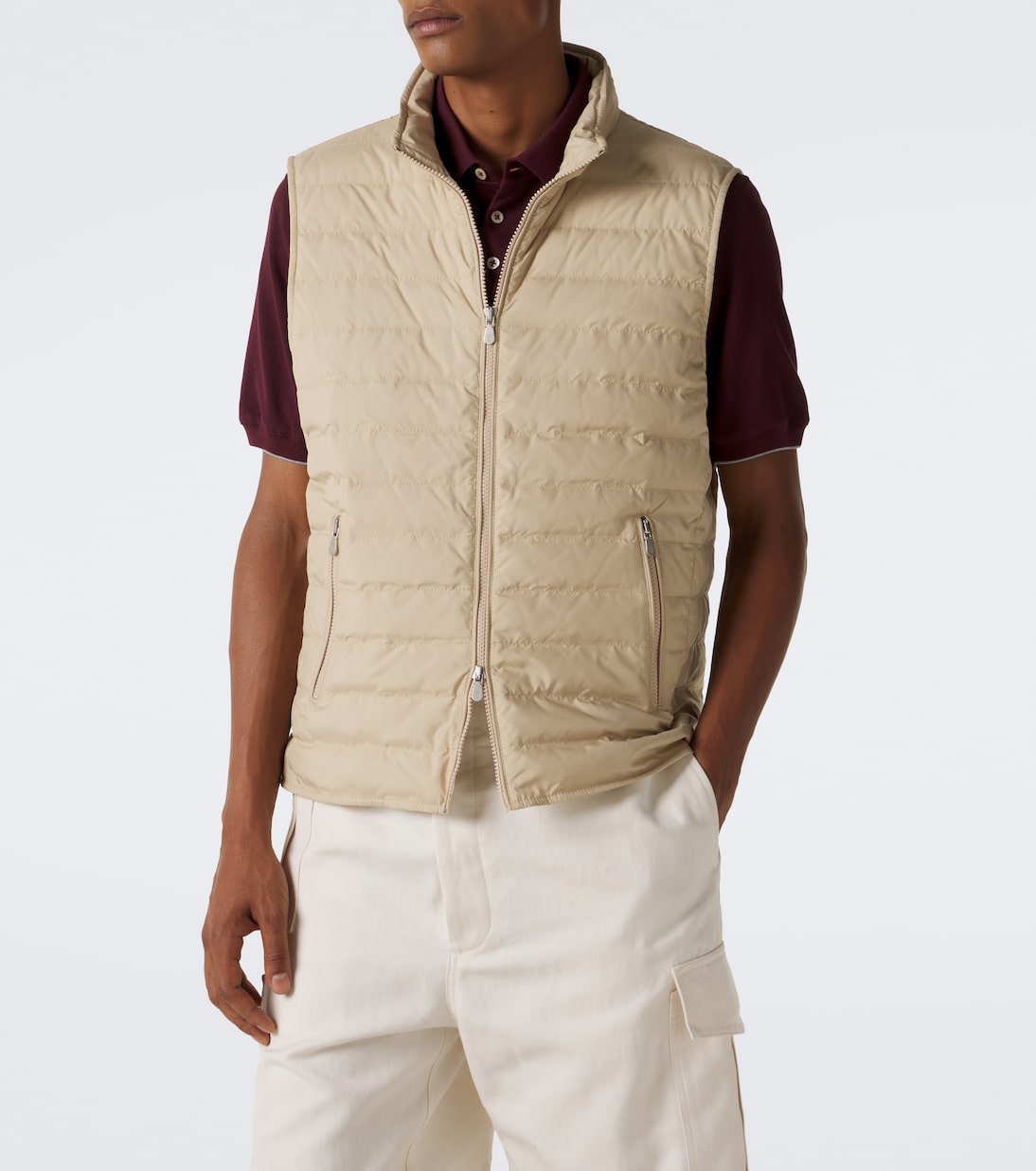 Brunello Cucinelli - Technical down vest