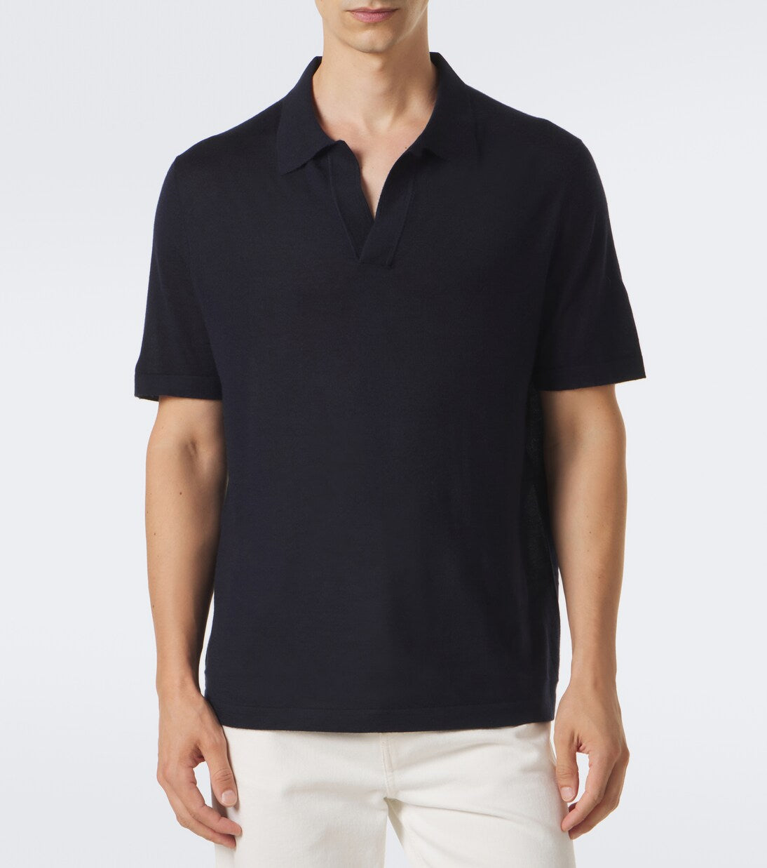 Gabriela Hearst - Stendhal cashmere and silk polo shirt