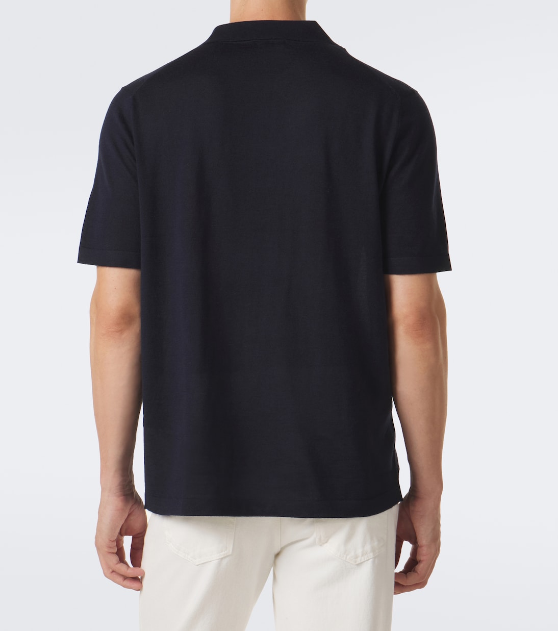 Gabriela Hearst - Stendhal cashmere and silk polo shirt