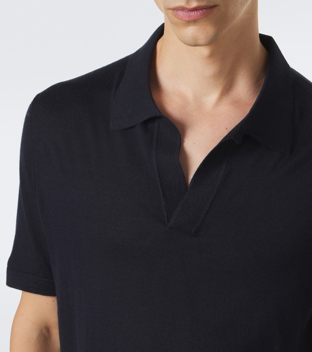 Gabriela Hearst - Stendhal cashmere and silk polo shirt