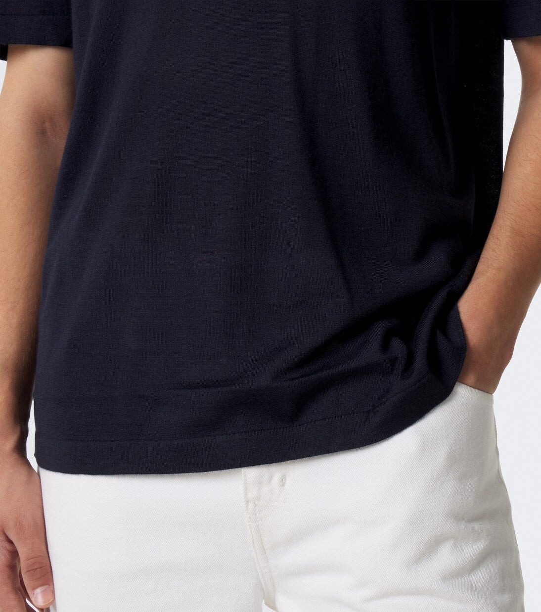 Gabriela Hearst - Stendhal cashmere and silk polo shirt