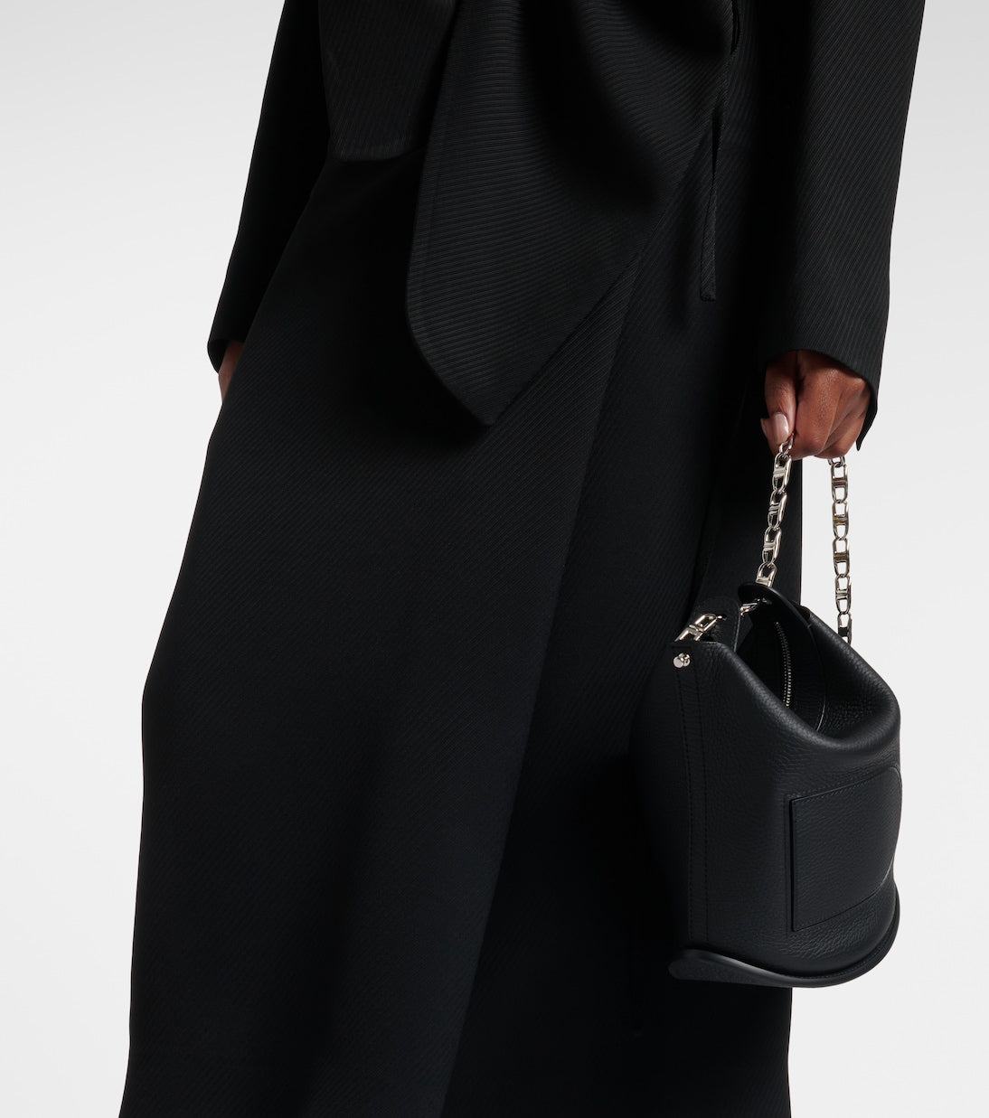 Delvaux - Pin Twist Small leather crossbody bag
