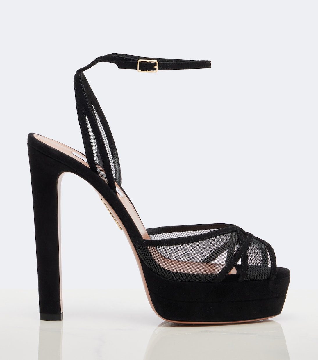 Aquazzura - Shear suede platform sandals