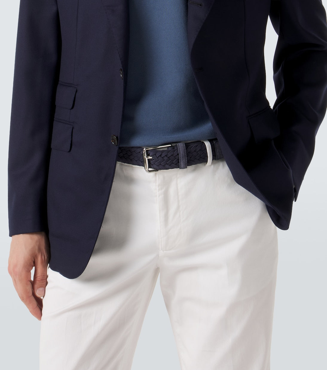 Tod's - Braided suede belt