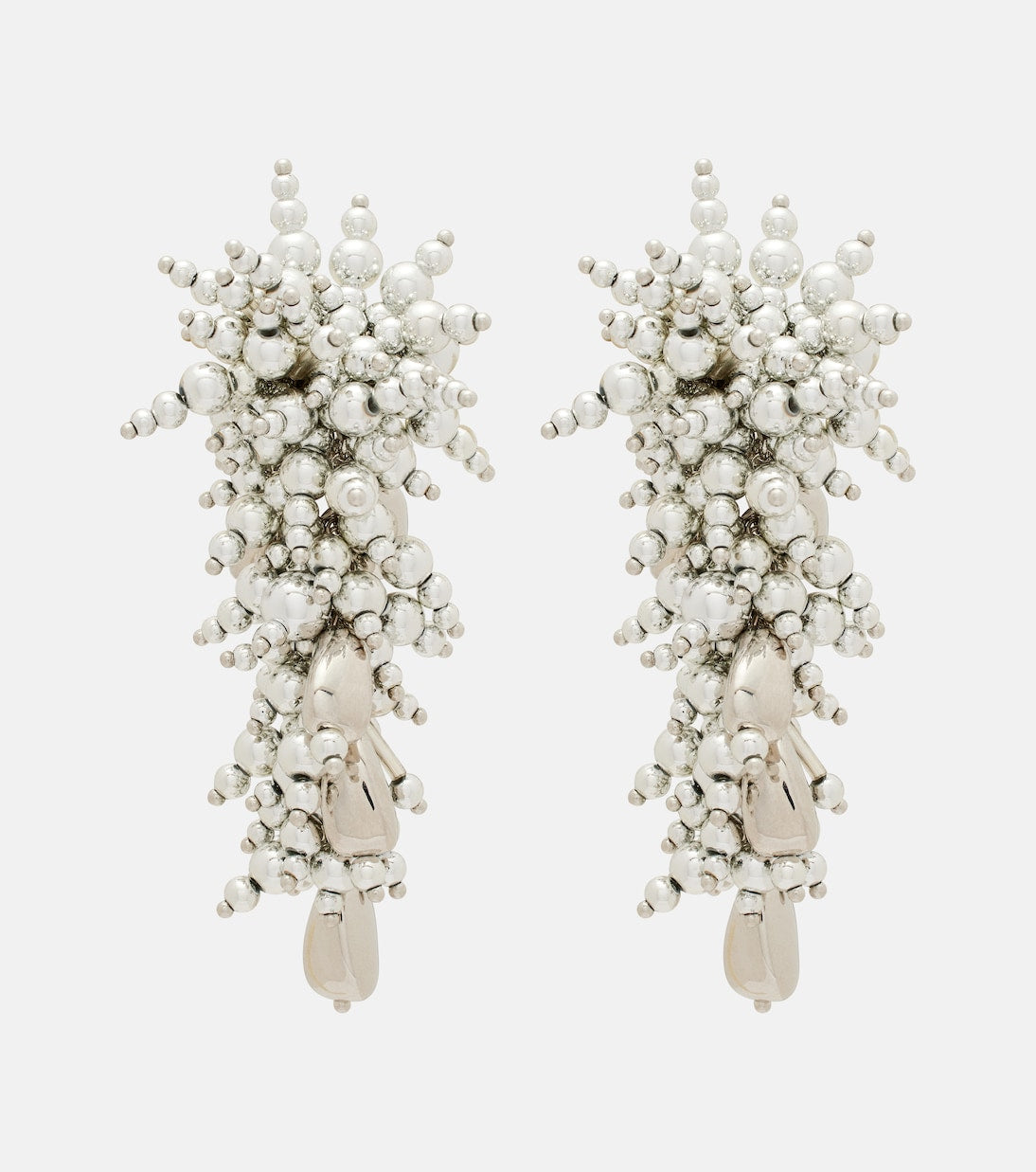 Self-Portrait - Beaded drop earrings