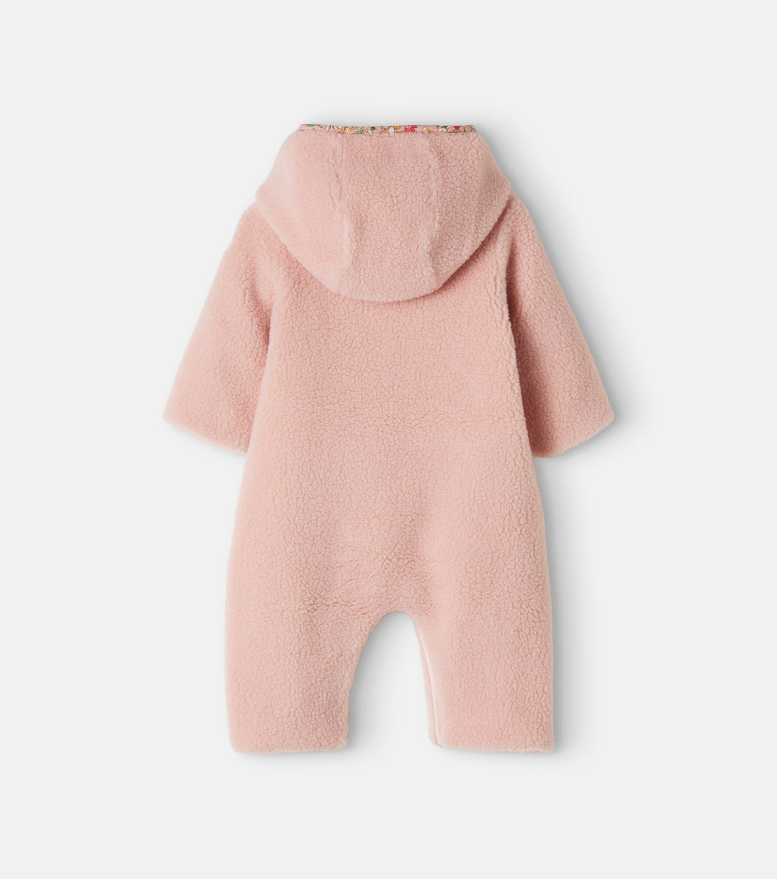 Moncler Enfant - Baby hooded teddy onesie