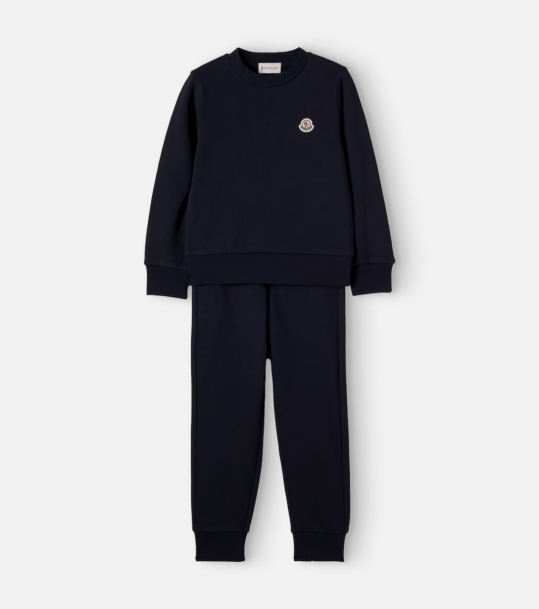 Moncler Enfant - Cotton jersey sweatshirt and sweatpants set