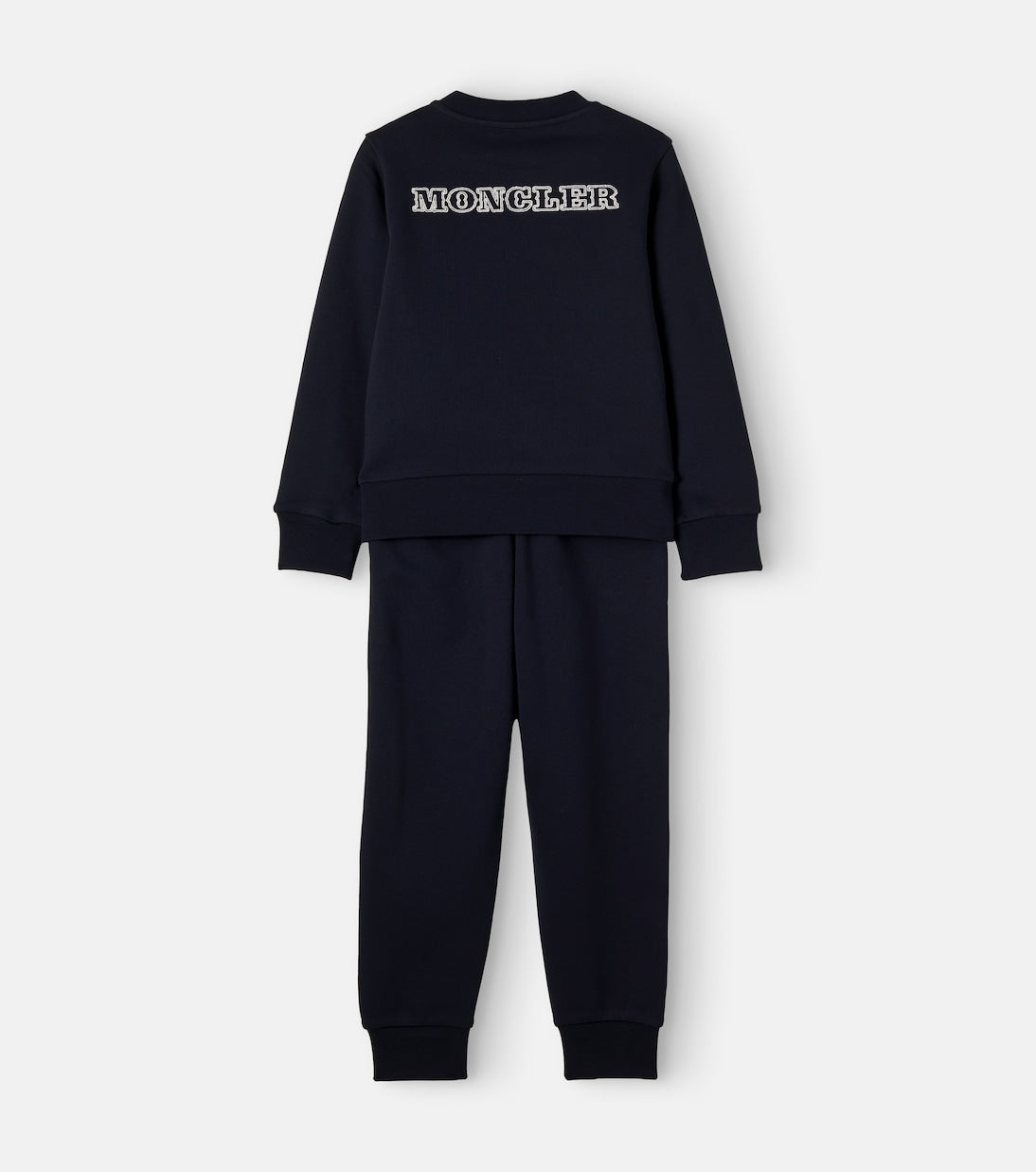 Moncler Enfant - Cotton jersey sweatshirt and sweatpants set