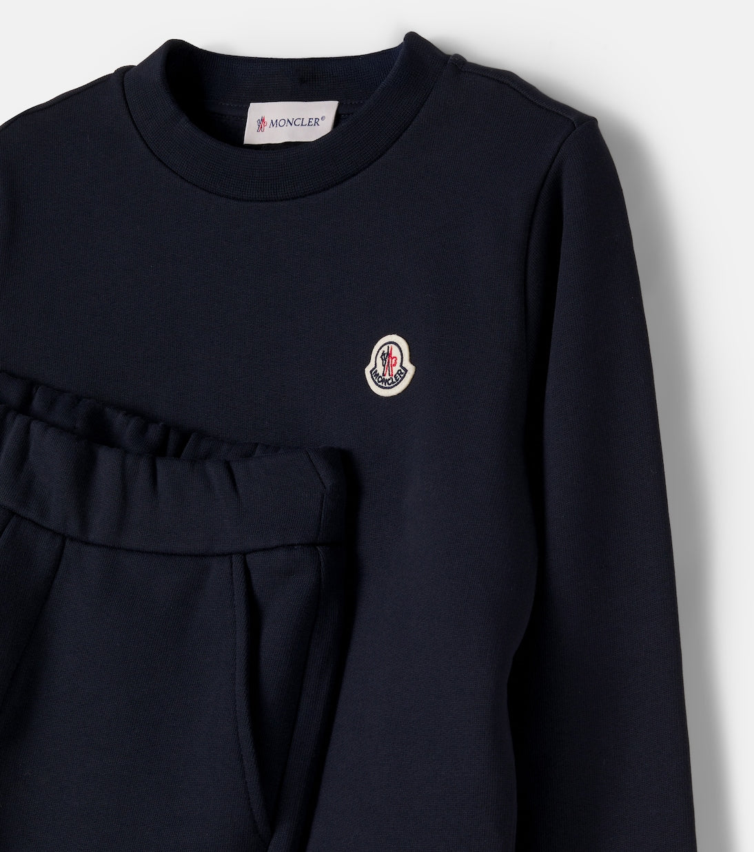 Moncler Enfant - Cotton jersey sweatshirt and sweatpants set