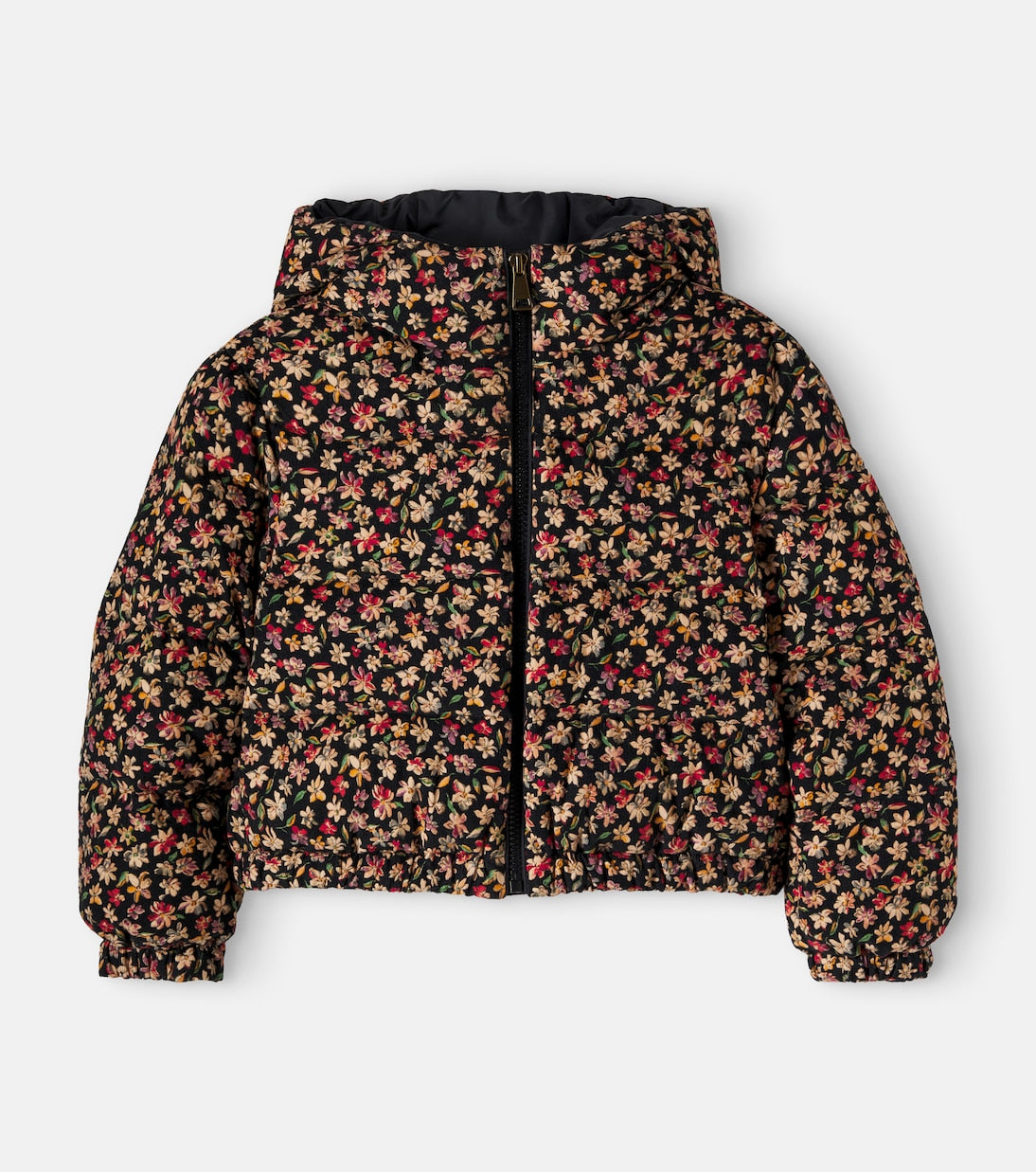 Moncler Enfant - Nirea floral cotton corduroy down jacket