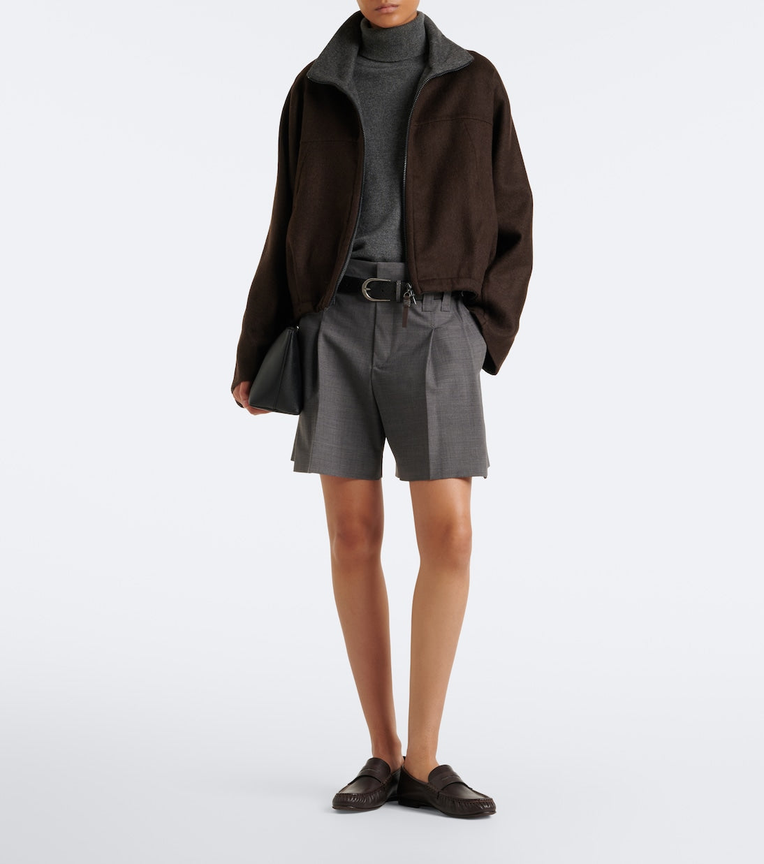 Brunello Cucinelli - Wool-blend shorts