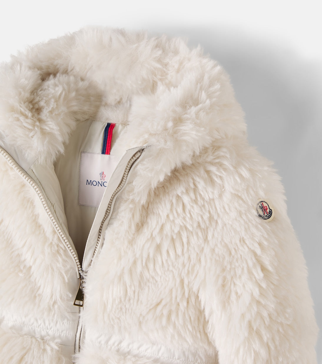 Moncler Enfant - Wrenna hooded teddy jacket