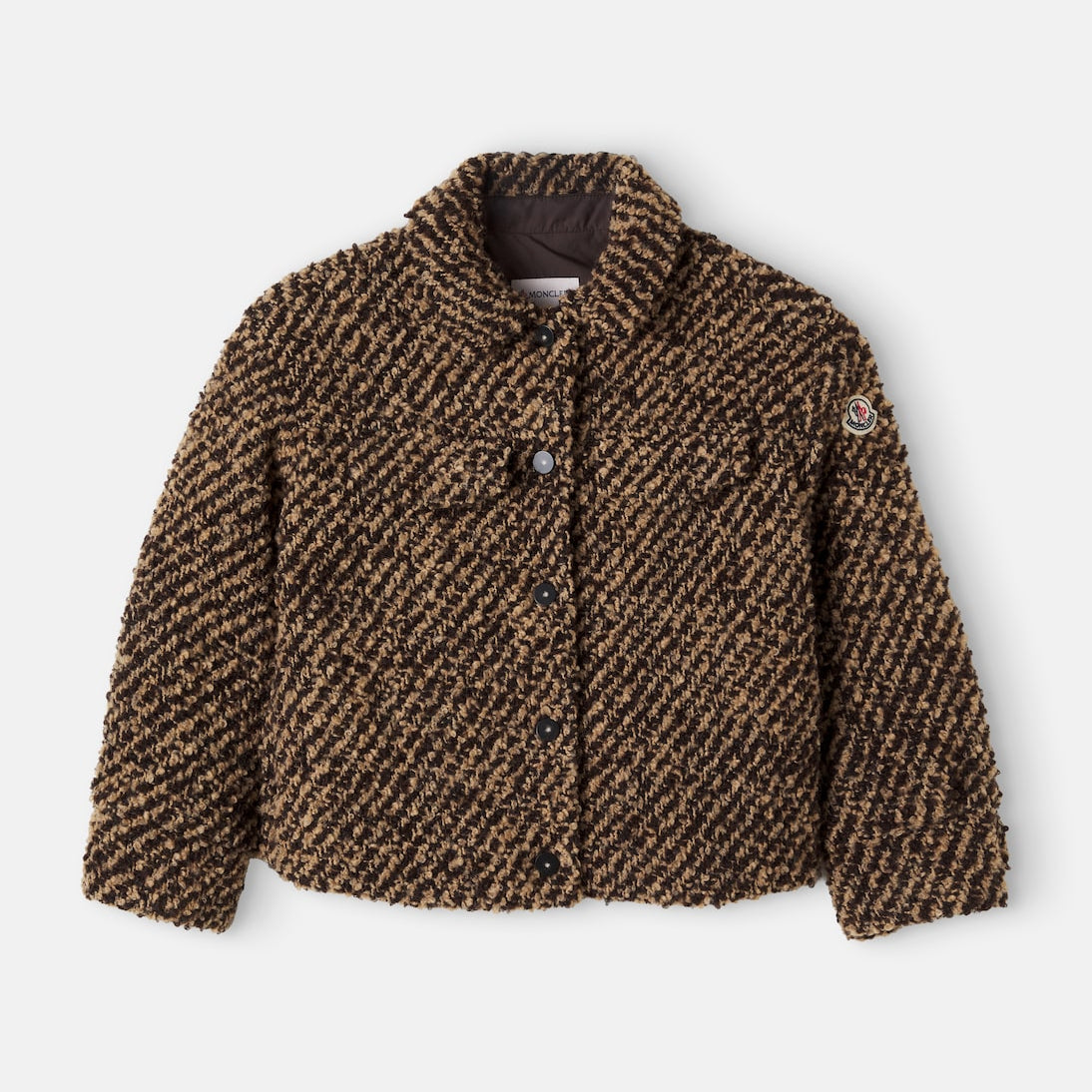 Moncler Enfant - Logo bouclé jacket