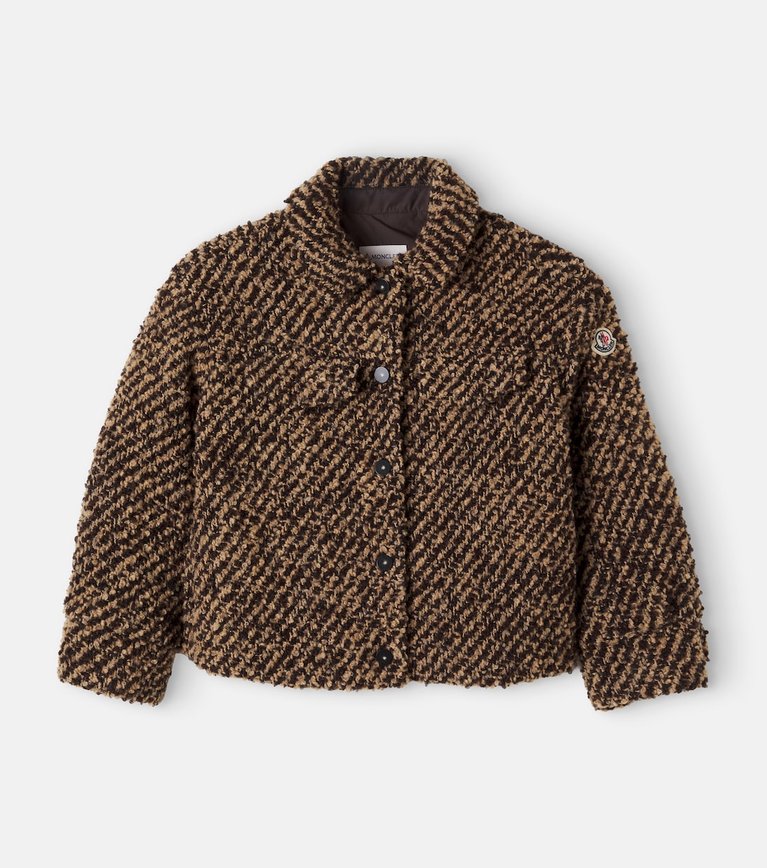 Moncler Enfant - Logo bouclé jacket