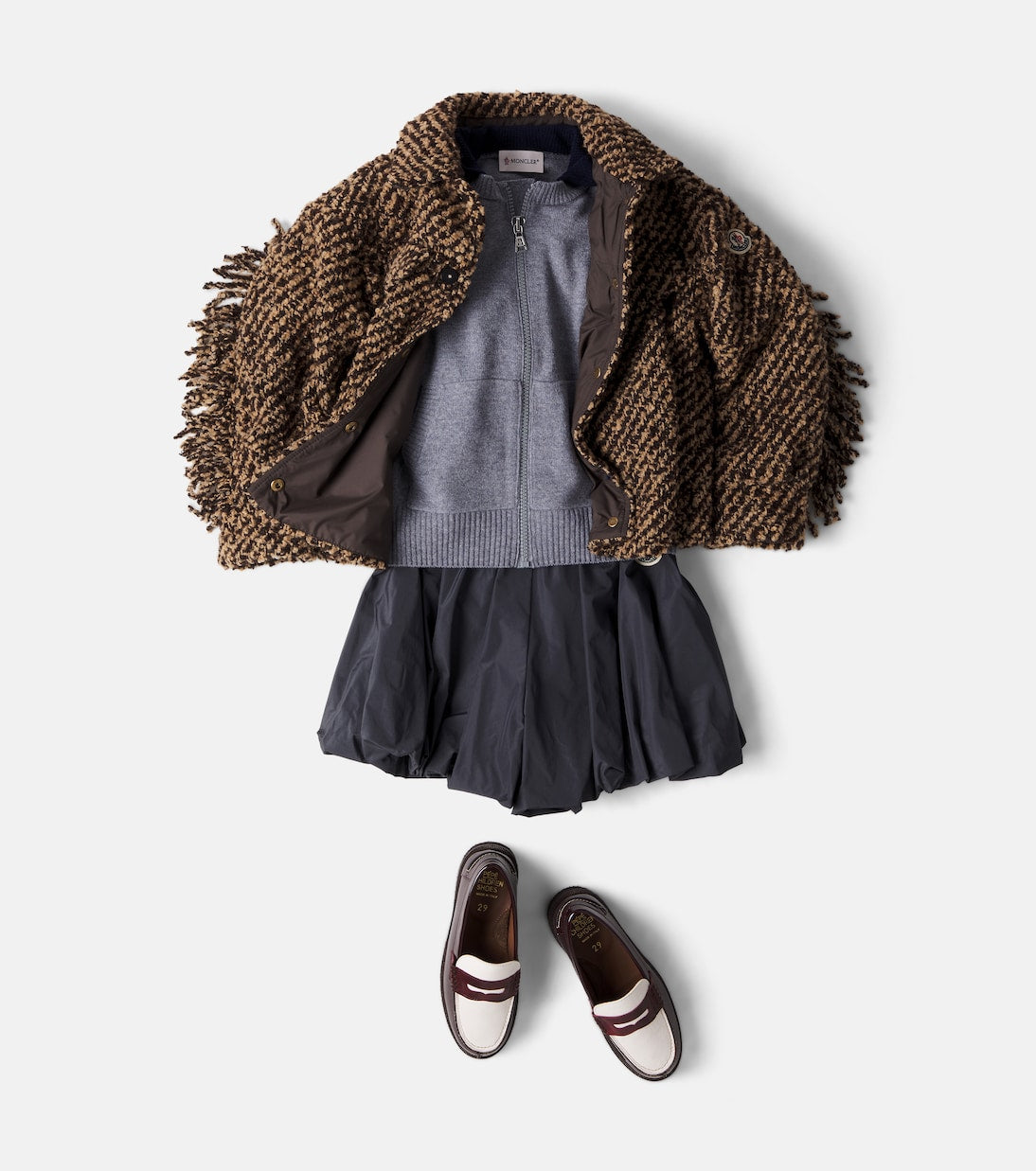 Moncler Enfant - Logo bouclé jacket
