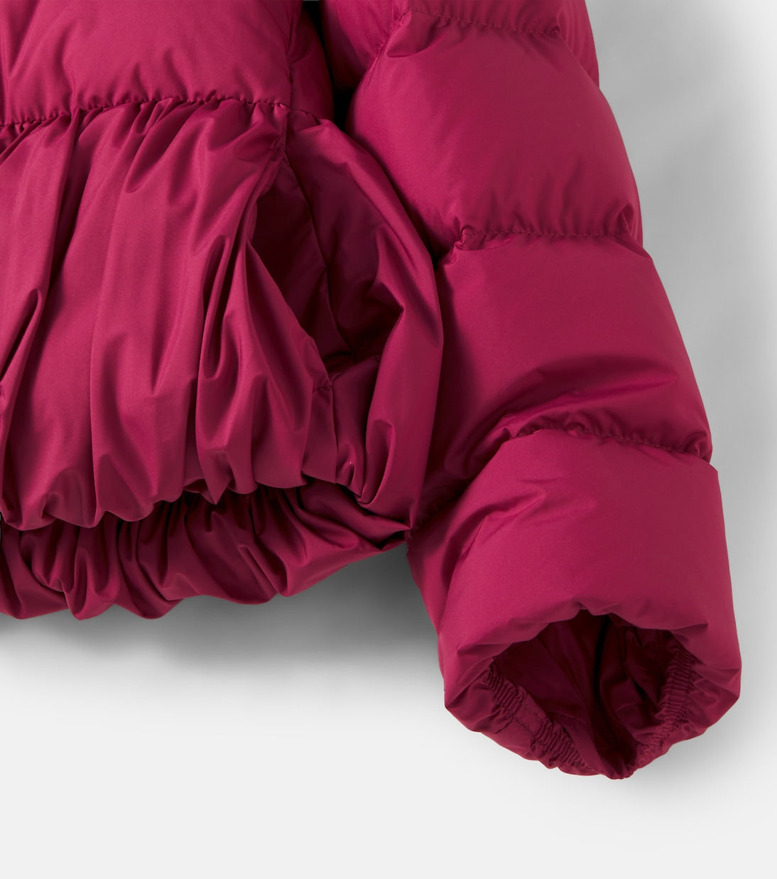Moncler Enfant - Elusia ruffled down jacket