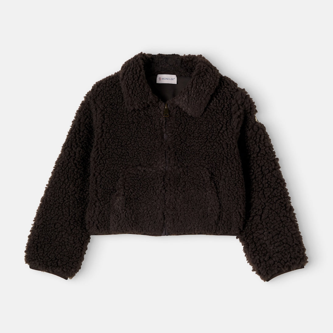 Moncler Enfant - Logo teddy jacket
