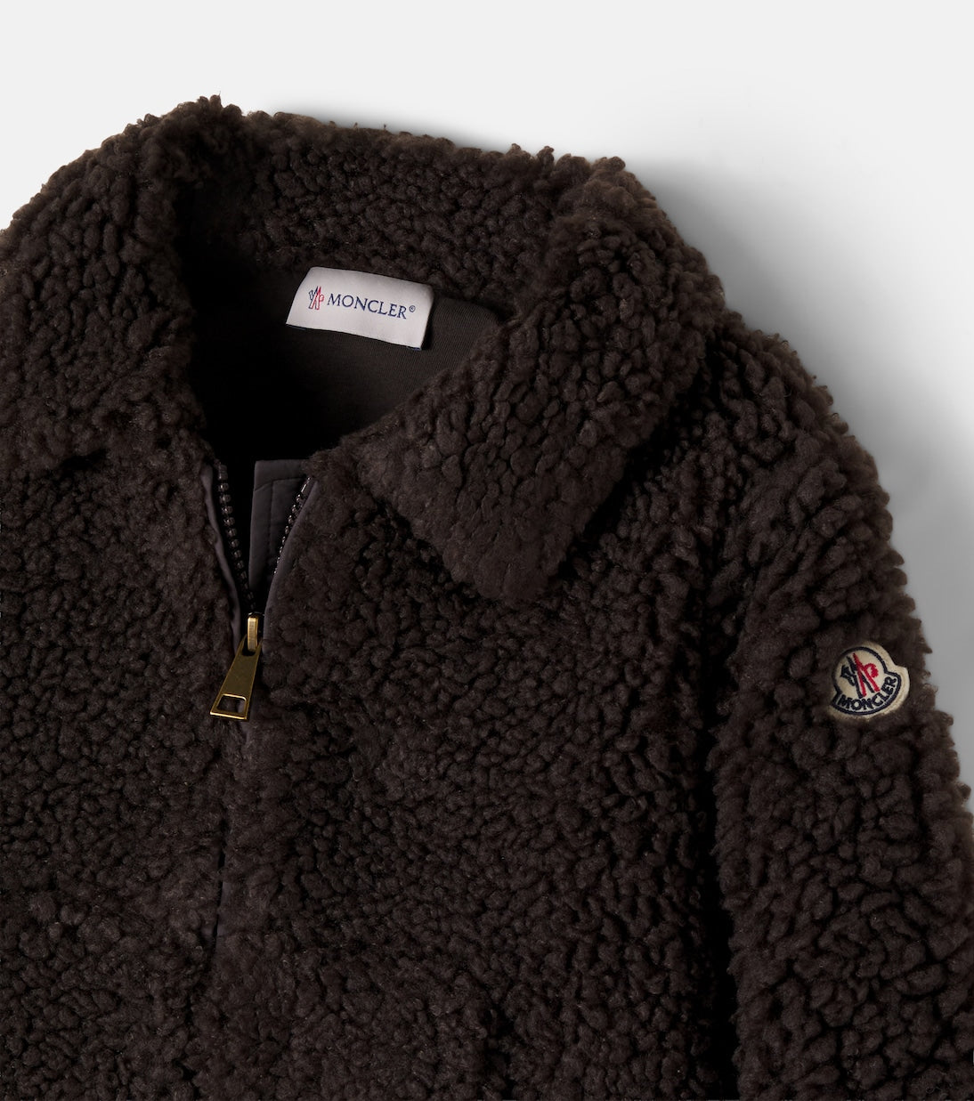 Moncler Enfant - Logo teddy jacket
