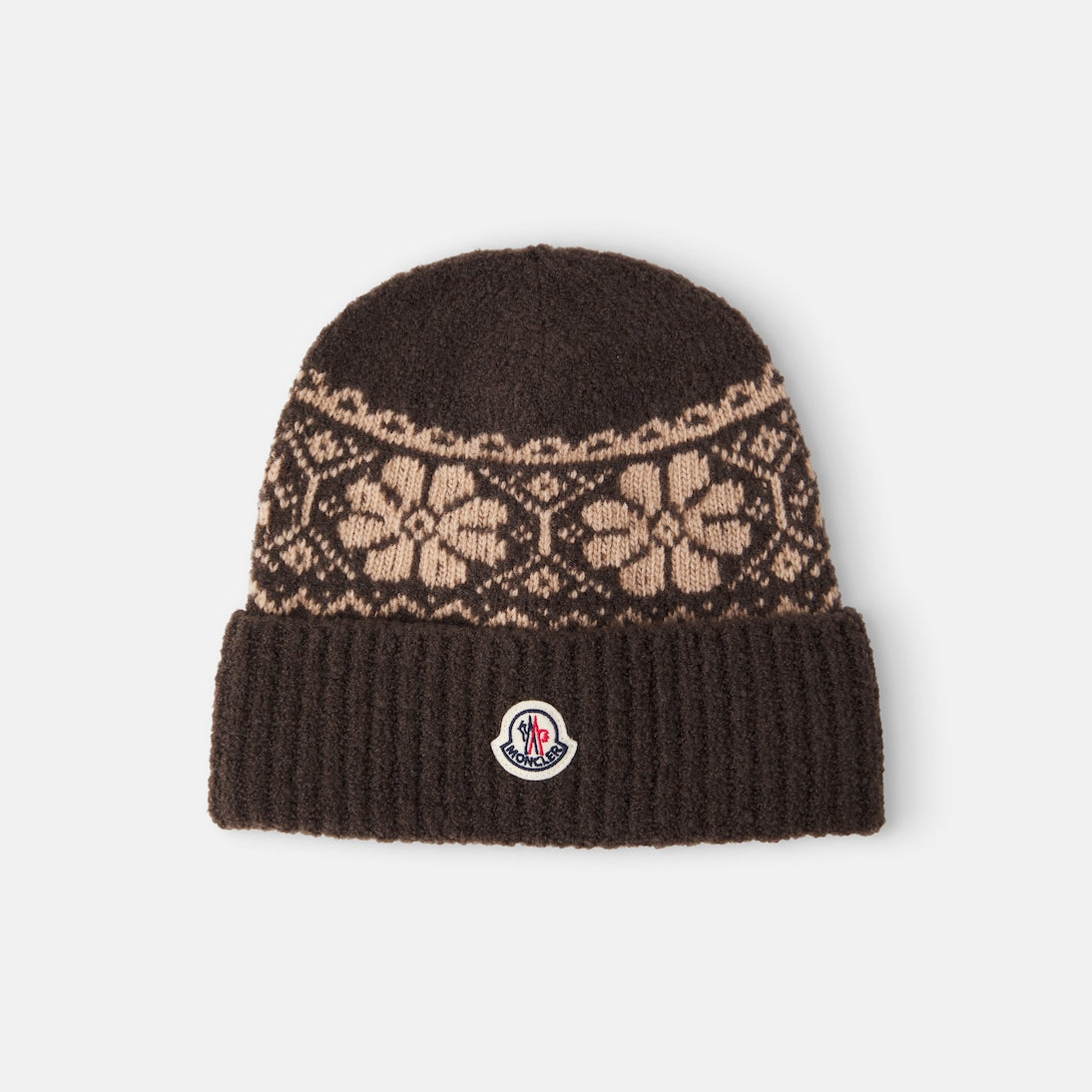 Moncler Enfant - Fair Isle wool-blend beanie