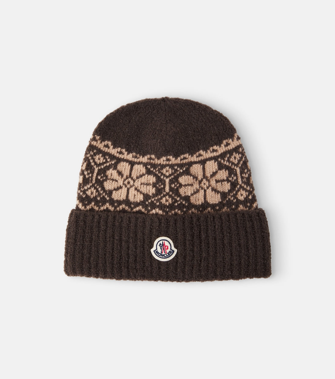 Moncler Enfant - Fair Isle wool-blend beanie