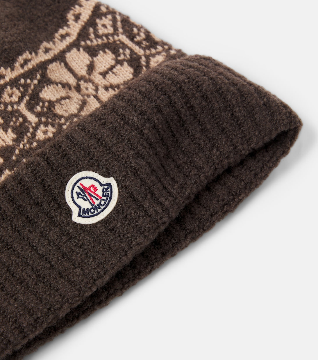 Moncler Enfant - Fair Isle wool-blend beanie