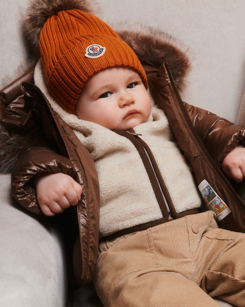 Moncler Enfant - Baby corduroy pants