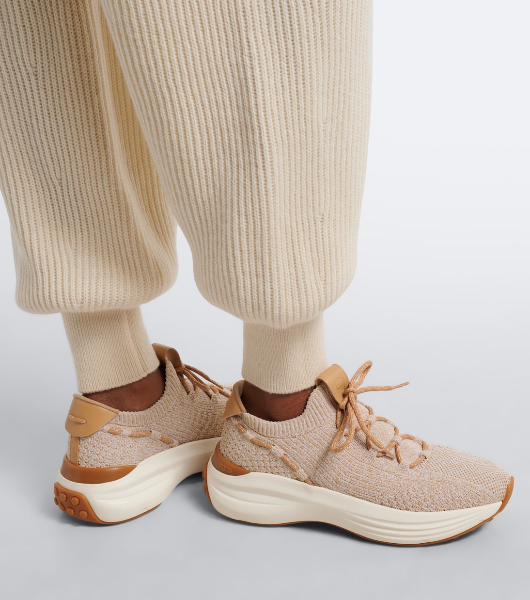 Tod's - Knitted sneakers