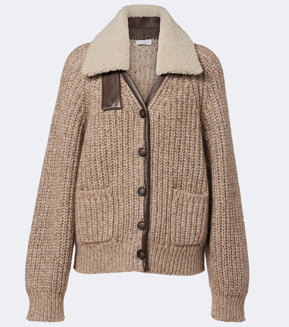 Brunello Cucinelli - Cashmere, mohair, and wool-blend jacket