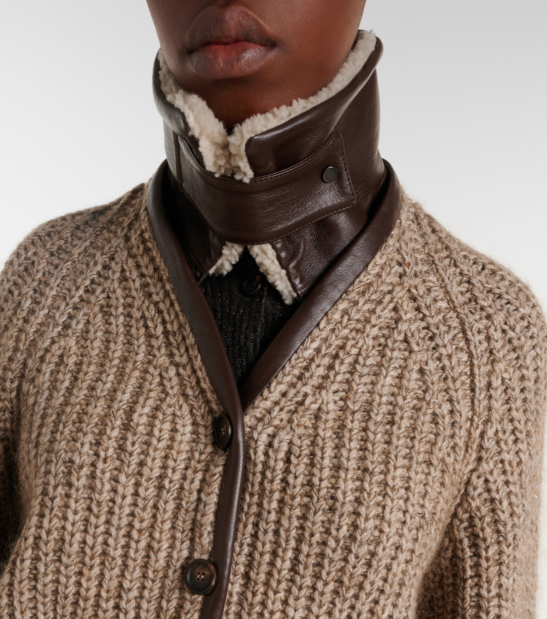 Brunello Cucinelli - Cashmere, mohair, and wool-blend jacket