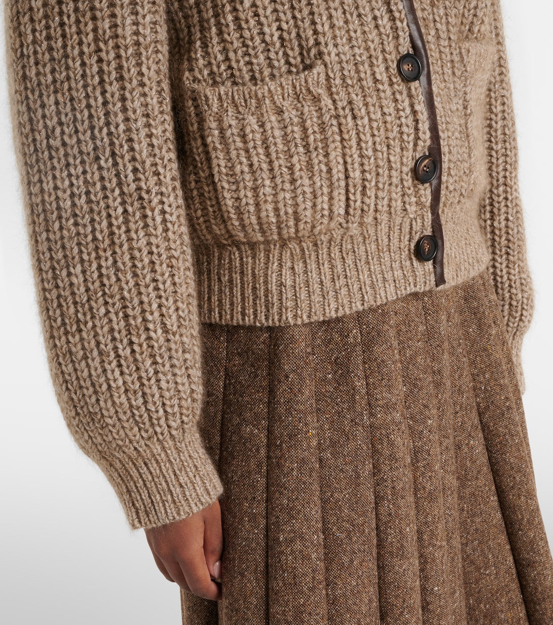 Brunello Cucinelli - Cashmere, mohair, and wool-blend jacket