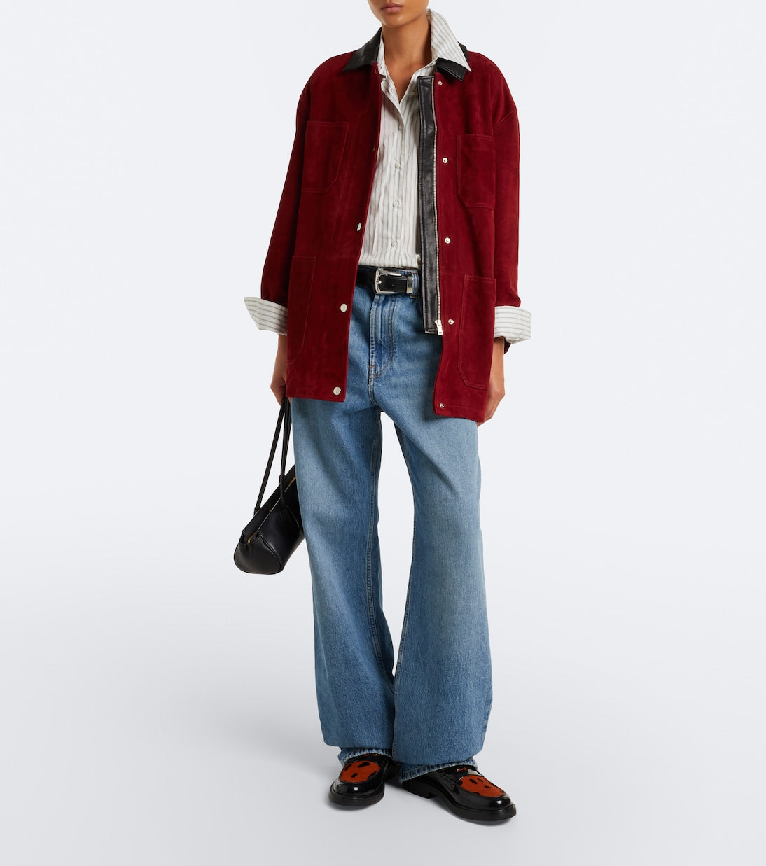 Tod's - Leather leopard-print penny loafers