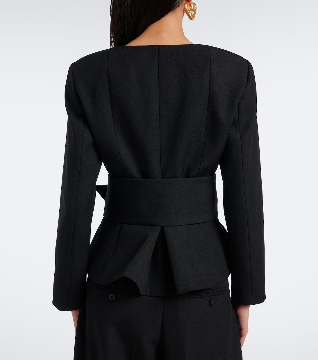 Jacquemus - Miami belted virgin wool jacket